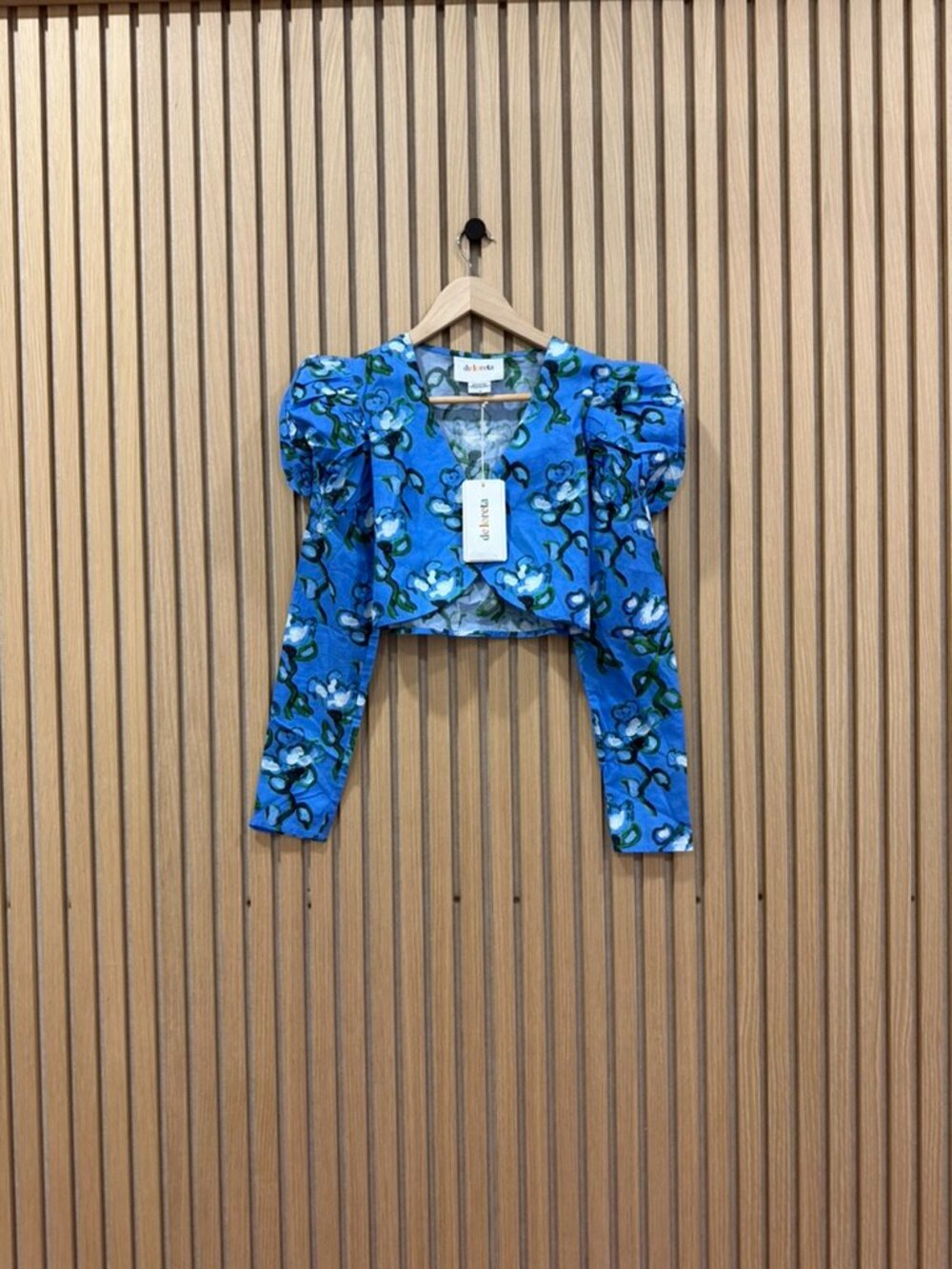 De Loreta Tijuana Top in Recuerdos Celeste - Picture 4 of 5